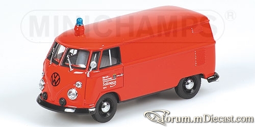 VOLKSWAGEN T1 KASTENWAGEN 'FEUERWEHR SOLINGEN' 43005 VOLKSWAGEN T1 KASTENWAGEN 'FEUERWEHR SOLINGEN' 43005