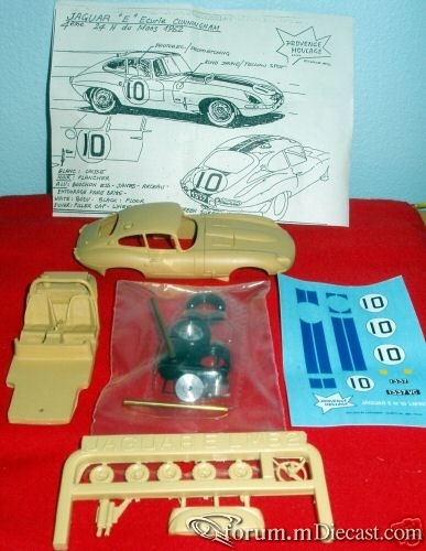Jaguar E Type Serie 1 Le Mans 1962 Coupe Provence Moulage Jaguar E Type Serie 1 Le Mans 1962 Coupe Provence Moulage