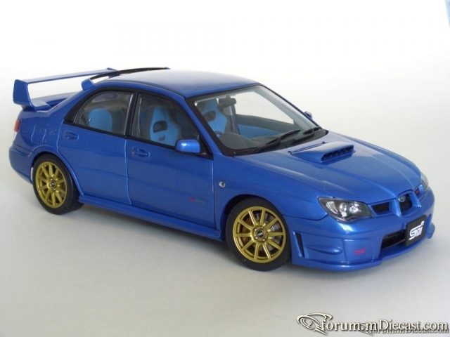 Subaru Impreza WRX STI 2006 bluemetallic АА Subaru Impreza WRX STI 2006 bluemetallic АА