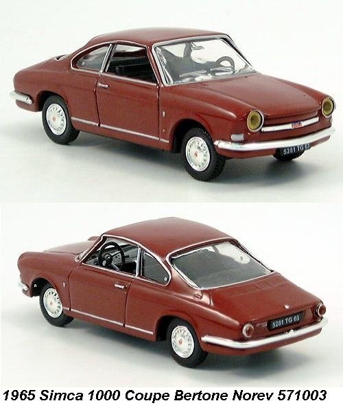 1965 Simca 1000 Coupe