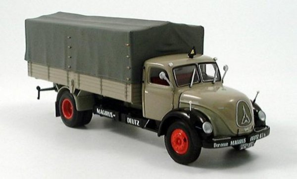 Magirus S 6500 Rundhauber, grau 1955 MINICHAMPS