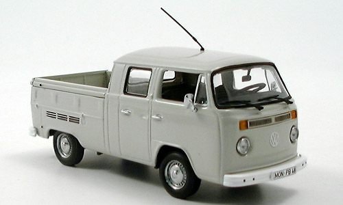 VW T2, Doppelkabine mit Pritsche 1972 Minichamps
