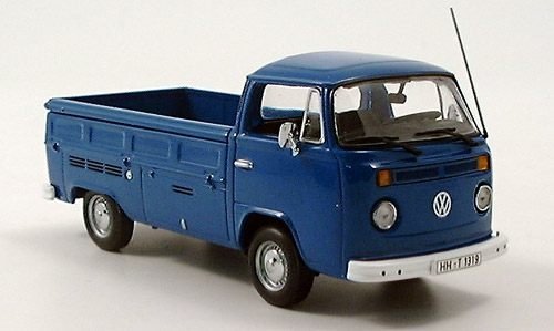 VW T2, Pritsche, blau 1972 Minichamps