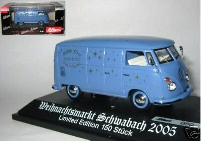 VW Kastenwagen T1  limitiert Weihnacht 2005 Schuco