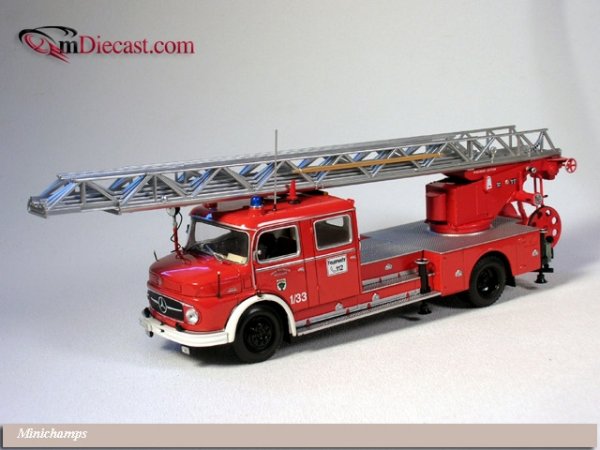 Mercedes-Benz L1113 Drehleiter 1966 Feuerwehr Metzingen Mini