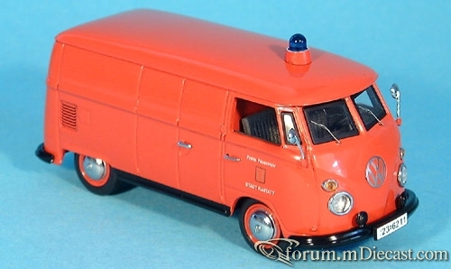 VW Bully T1 Feuerwehr Rastatt schuco