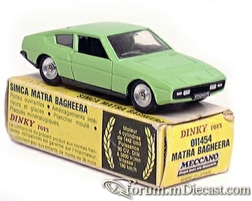 Matra Simca Bagheera 1973 Dinky.jpg