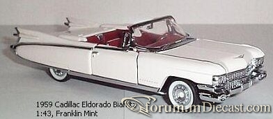 Cadillac Eldorado 1959 Biarritz Franklin Mint.jpg