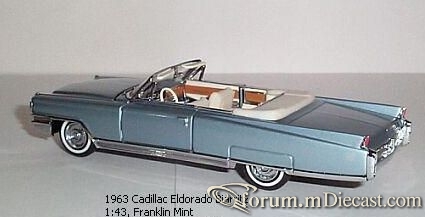 Cadillac Eldorado 1963 Biarritz Franklin Mint.jpg