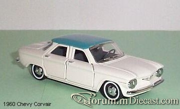 Chevrolet Corvair 4d 1960 Franklin Mint.jpg