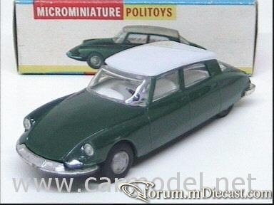 Citroen DS19 4d 1956 Politoys.jpg