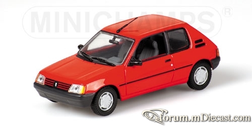 Peugeot 205 2d 1990 Minichamps.jpg