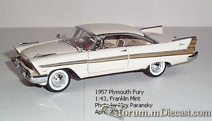 Plymouth Fury 1957 2d Franklin Mint.jpg