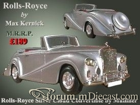 Rolls-Royce Silver Cloud Mulliner MRRP