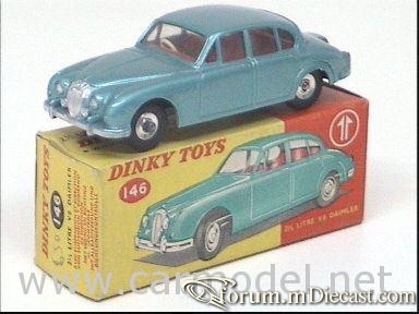 Daimler 2.5 V8 1960 Dinky