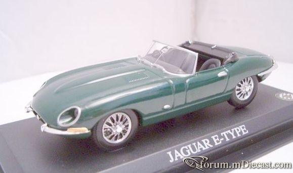 Jaguar E Type Serie 1 Spider 1968 Del Prado