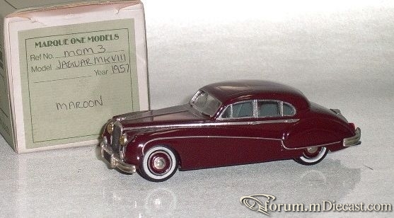 Jaguar Mk VIII 1957 Marque One