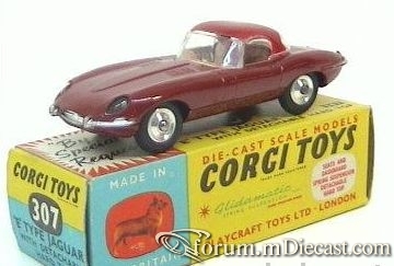 Jaguar E Type Serie 1 Hardtop Corgi