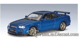 Nissan Skyline GTR34 Autoart.jpg