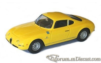 Alfa Romeo Giulietta Sprint 1961 Goccia Michelotti Conrero T