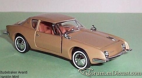 Studebaker Avanti 1963 Franklin Mint.jpg