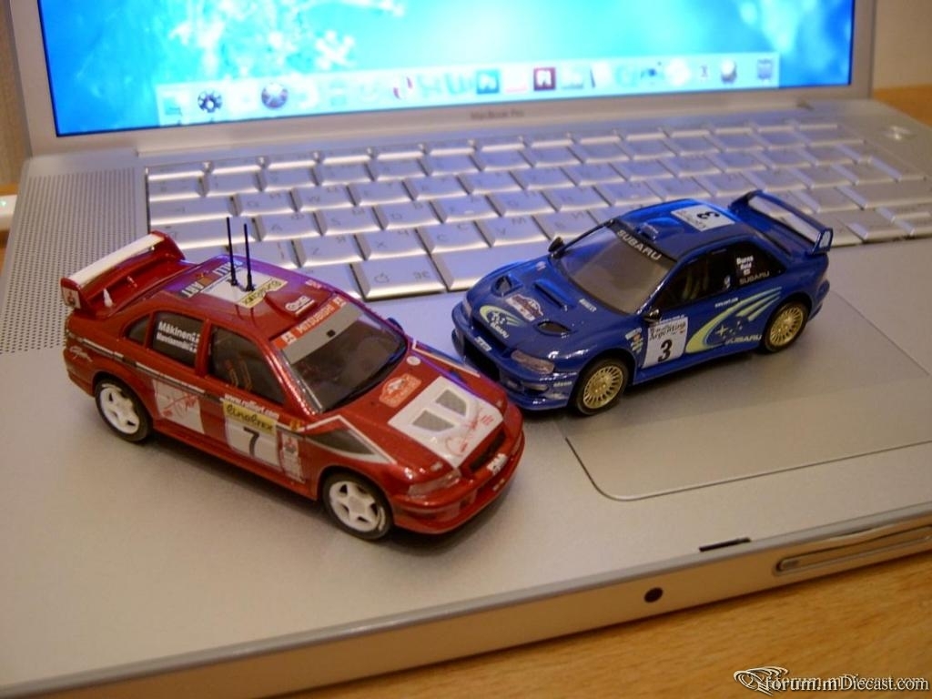 Subaru Impreza WRC'00 & Mitsubishi Lancer 6 TME Hell
