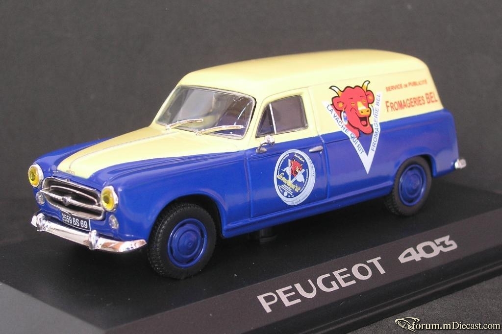 Peugeot 403 Fourgonette La Vache qui Rit