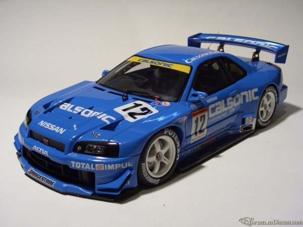 Nissan Skyline R34 No.12, JGTC 2002 Calsonic Scale АА