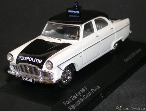 Ford Zephyr KM II, Polizie Niederlande 1959, от Vanguards