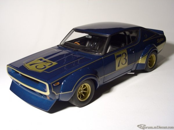 Nissan SKYLINE GT-R KPGC110 Racing #73, Kyosho.