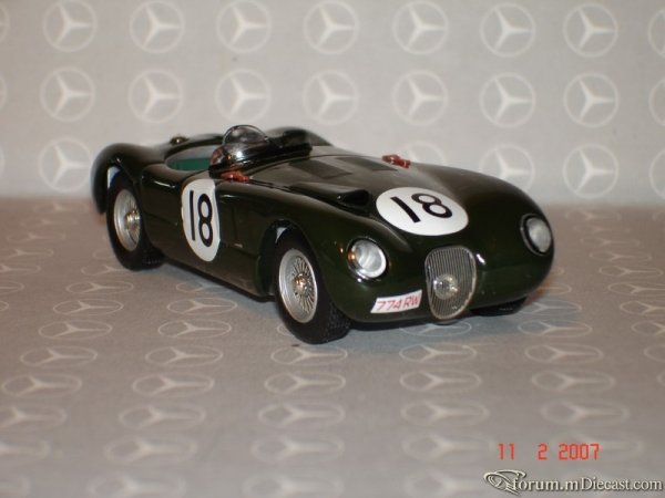 Jaguar C Type Le Mans 1953 Ixo