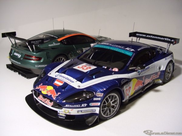 Auto Art sports car Aston Martin DBR9 Winner Mugello 2006 Re