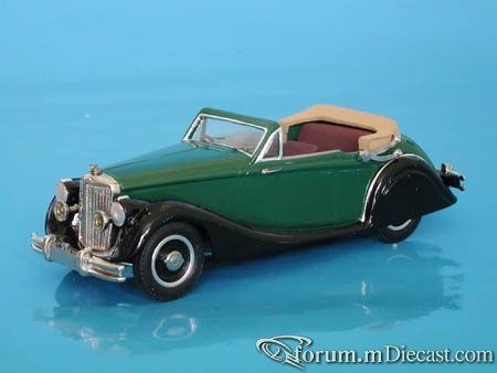 Jaguar Mk V Convertible Milestone