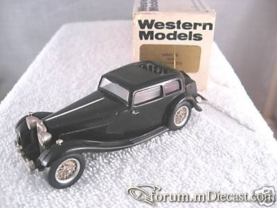 Jaguar SS1 1934 Western Models