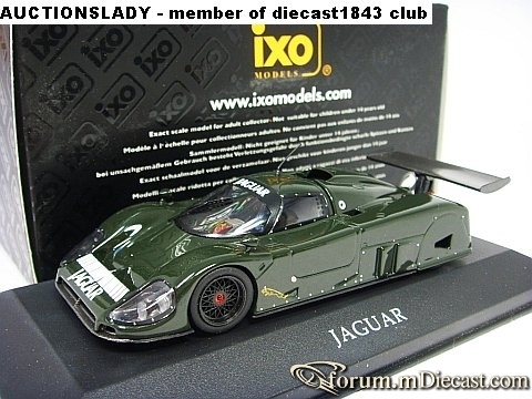 Jaguar XJR 9 Le Mans 1990 Test Car Ixo
