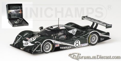 Bentley Le Mans 2002 EXP Speed 8 Minichamps