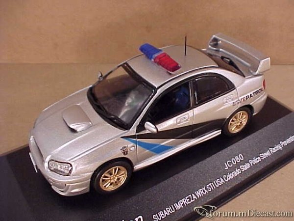 Subaru Impreza WRX STI Colorado State Police J-Collection