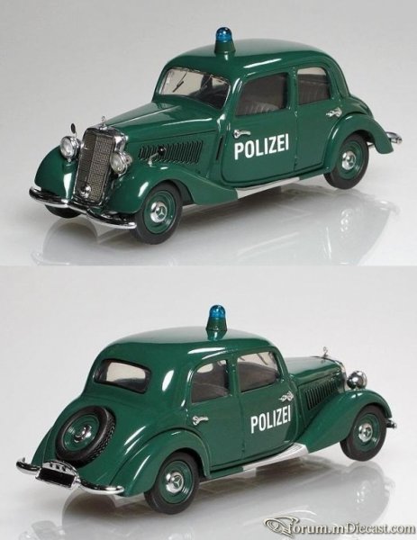 Mercedes-Benz W136 I 170 V Polizei Sedan 1947 Schuco