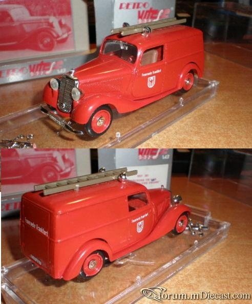 Mercedes-Benz W136 170V Van Feuerwehr Frankfurt Vitesse