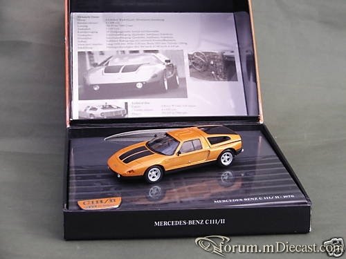 Mercedes-Benz C111/II Minichamps