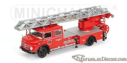 Mercedes-Benz L322 DL30 1961 Feuerwher Villingen Minichamps