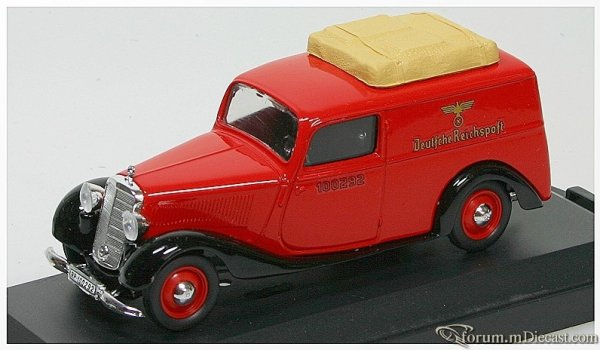 Mercedes-Benz W136 170 V Van Deutsche Reichspost Schuco