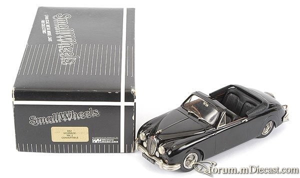 Jaguar MK II Vicarage Drophead Small Wheels Western Models