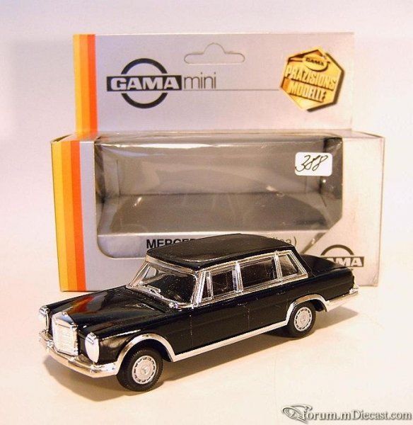 Mercedes-Benz W100 600 Limousine Gama