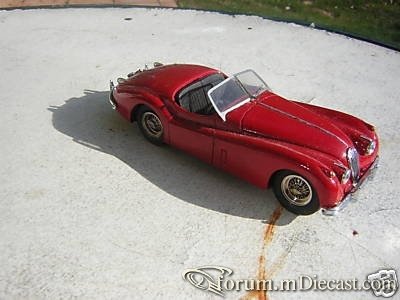 Jaguar XK140 Cabrio Provence Moulage