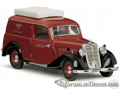 Mercedes-Benz W136 170 V Van Deutsche Reichspost Schuco