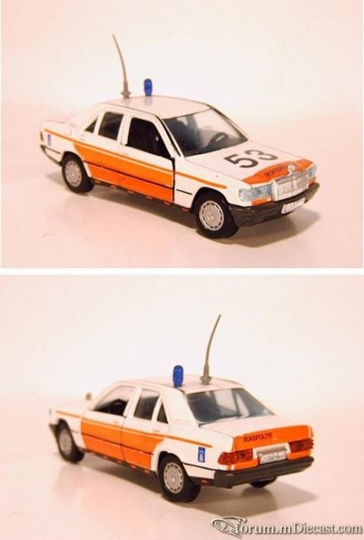 Mercedes-Benz W201 190E Rijkspolitie Gama