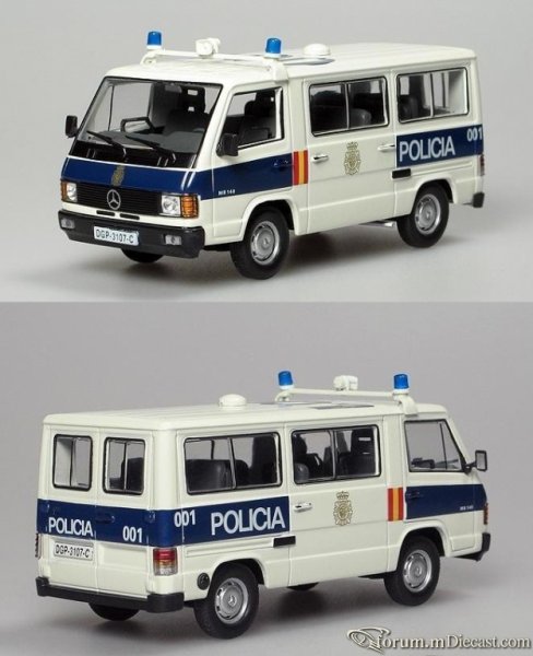 Mercedes-Benz 140 De la Policia 1987 Altaya/IXO