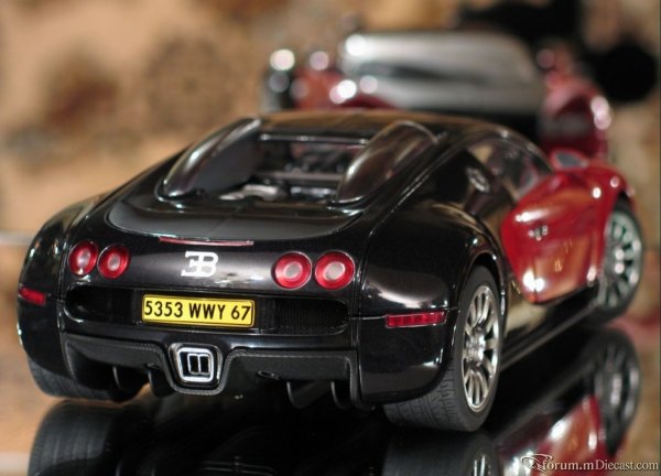 Bugatti EB 16.4 Veyron (production car) (Black/Red) by AUTOa