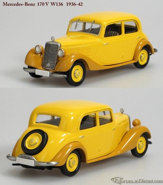Mercedes-Benz W136 170 V Sedan 1937 Кузнецов